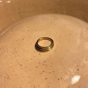 Maria Tash 16G 9.5MM 14k Yellow Gold Hiranya Clicker Hinge Ring